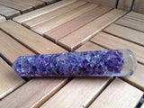 Varinha Massajadora Orgonite Ametista  | Amethyst Orgonite Massage Wand