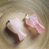 Pendente Anjo Quartzo Rosa | Quartz Rose Angel Pendant