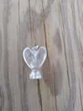 Anjo Quartzo Cristal | Clear Quartz Angel Pendent