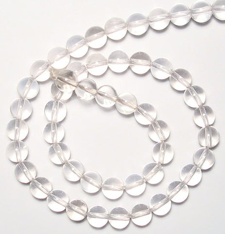 Contas Quartzo Cristal | Clear Quartz Beads