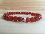 Pulseira Cornalina | Carnelian Bracelet