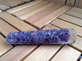 Varinha Massajadora Orgonite Ametista  | Amethyst Orgonite Massage Wand