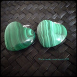 Pendente Coração Malaquite | Malachite Heart Pendant