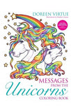 Livros para colorir Anti-Stress Doreen Virtue | Messages from the Unicorns Colouring Book