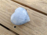 Coração Calcite Azul | Blue Calcite Heart