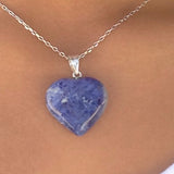 Pendente Coração Sodalite |  Sodalite Heart Pendant