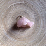 Pendente Golfinho Quartzo Rosa | Rose Quartz Dolphin