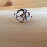Anel OM Prata  | Sterling silver OM RING