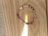 Pulseira Turmalina Rosa  | Rose Tourmaline Bracelet