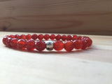 Pulseira Cornalina | Carnelian Bracelet