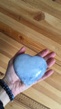 Coração Calcite Azul | Blue Calcite Heart