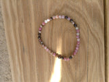 Pulseira Turmalina Rosa  | Rose Tourmaline Bracelet