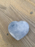 Coração Calcite Azul | Blue Calcite Heart