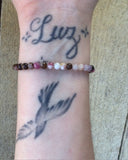 Pulseira Turmalina Rosa  | Rose Tourmaline Bracelet