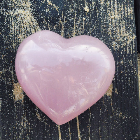 Coração Quartzo Rosa | Rose Quartz Heart