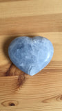 Coração Calcite Azul | Blue Calcite Heart