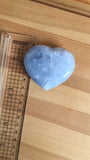 Coração Calcite Azul | Blue Calcite Heart