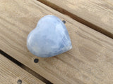 Coração Calcite Azul | Blue Calcite Heart