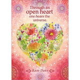 Through An Open Heart Greeting Card - Ram Dass