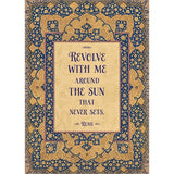 Revolve With Me Greeting Card