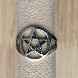 Anel Pentagrama em prata | Pentagram Ring, Sterling Silver Ring