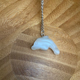 Pendente Golfinho Pedra da Lua | Moonstone Dolphin Pendant
