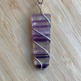 Pendente Ponta de Fluorite | Fluorite Pendant