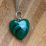 Pendente Coração Malaquite | Malachite Heart Pendant