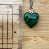 Pendente Coração Malaquite | Malachite Heart Pendant
