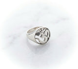 Anel Om | Om Silver Ring