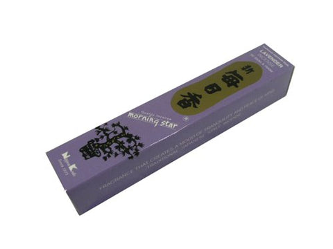 Incenso Japonês Morning Star - Lavanda | Lavender Japonese Incense Mornig Star