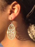 Brincos India  | Brass  Ethnic Earrings