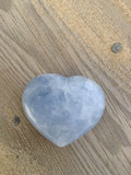 Coração Calcite Azul | Blue Calcite Heart