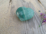 Coração Calcite Verde | Green Calcite Heart