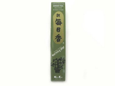 Incenso Japonês Morning Star - Chá Verde | Green Tea Japonese Incense -Morning Star