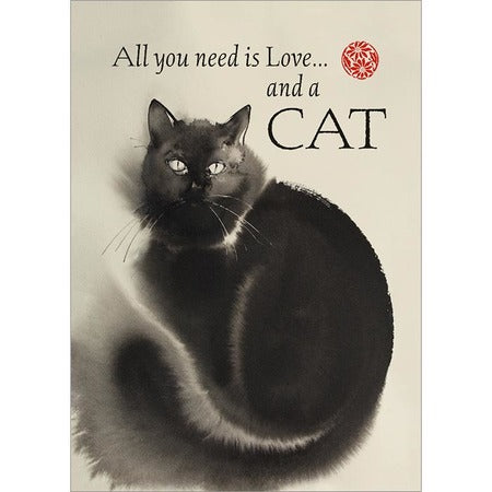 Love Cat Greeting Card