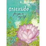 Gratitude Lotus Greeting Card