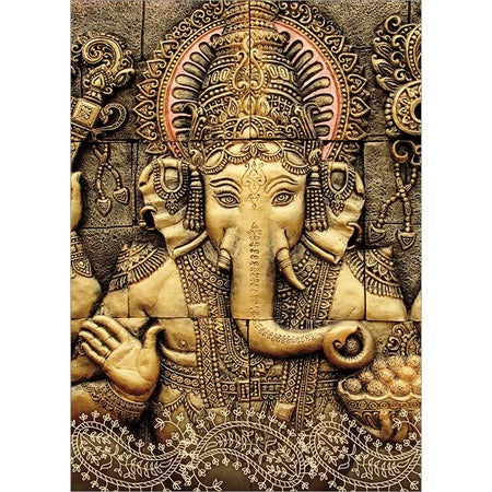 Ganesha Blessings Greeting Card