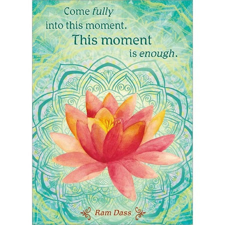This Moment is Enough Greeting Card