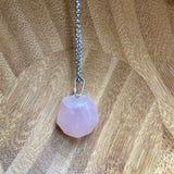 Pendente Quartzo Rosa | Rose Quartz  Pendant