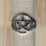 Anel Pentagrama em prata | Pentagram Ring, Sterling Silver Ring